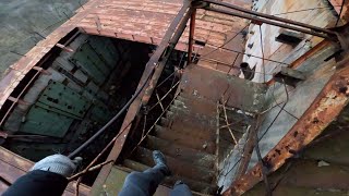 ILLEGAL INSIDE THE REACTOR. December Journey In Chernobyl Exclusion.PART 4.