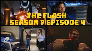 The Flash• Giant Attacks Barry And Kadabra | Season 7 Episode 4|