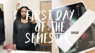 first day of spring semester *FAIL* + grwm