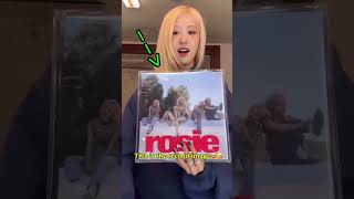 Rosé revealed inside her album #rosé #blackpink