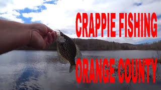 Crappies Fishing Spring 2021 in Orange County New York