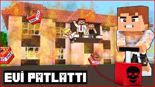 OSMAN, ARDA VE AİLESİNDEN İNTİKAM ALDI EVİNİ PATLATTI! 😱 -Minecraft