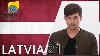 EUROVISION 2018 | Latvia Top 21