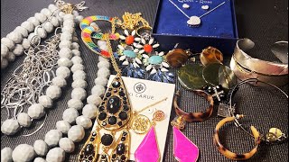 THREDUP 15 PIECE MIXED JEWELRY Unboxing - 14K GOLD???, KATE SPADE  & MORE!!!