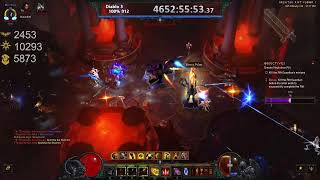 Day 912: (Worlds First) Diablo 3 100% Solo Non Seasonal Speedrun w/RoS & Necro (ENVTuber)