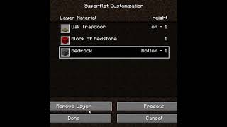 Hmmmmm... interesting... redstone blocks and trapdoors part 12