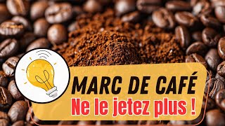 🌿 Ne jetez plus votre marc de café ! Découvrez cet allié précieux au quotidien. 🌱