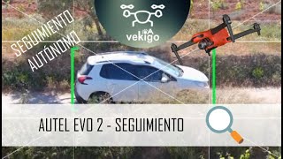 Autel Evo 2 Prueba de seguimiento automático 2021 y opiniones del auto seguimiento autónomo del dron