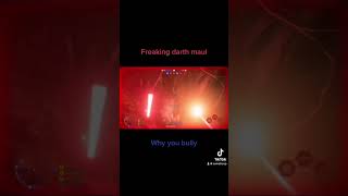 freaking Darth maul is mean 😂😭 Star Wars bf2 #starwarsbattlefront2