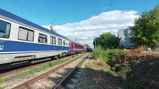 IR 1753 cu EA 613 intrare in Bacau (16.07.2022)