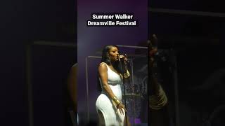 Summer Walker performance at Dreamville Festival #summerwalker #dreamville #dreamvillefestival