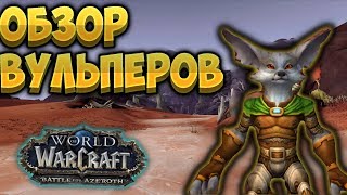 Полный обзор новой союзной расы - Вульперы  [WoW BfA 8.3]