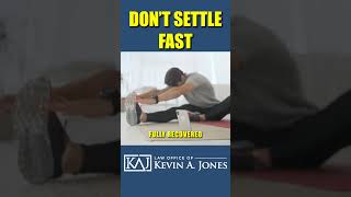 Don't Settle Fast After a Car Accident