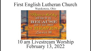 First English Wapak 10am Livestream Feb. 13, 2022