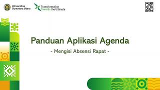 Panduan Penggunaan Aplikasi Agenda untuk Dosen/Tendik (Peserta)