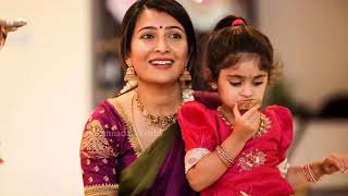 Radhika Pandith Family's Varamahalakshmi Festival Video | Radhika Pandith with Daughter Ayra