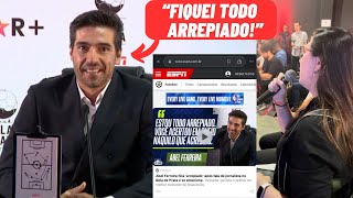 ABEL FERREIRA FICOU ARREPIADO COM O QUE EU FALEI PRA ELE E APARECI NA CAPA DA ESPN!