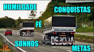 VIVENDO MEUS SONHOS!!! #CAMINHAO #POETA #ESTRADA