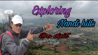 Nandi Hills Bangalore 🌧️🙂| beautiful view| Do visit| @SyedIbrahimVlogs22