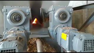 Sawdust dryer machine