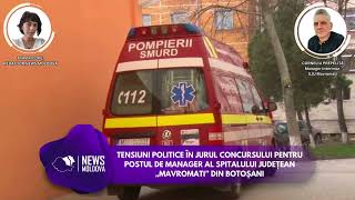 Tensiuni politice în jurul concursului pentru postul de manager al Spitalului Județean „Mavromati”