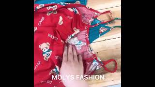 váy lanh hai dây Molys M5700