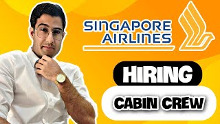 Start Your Career with Singapore Airlines: Join the Cabin Crew Team! Freshers can apply