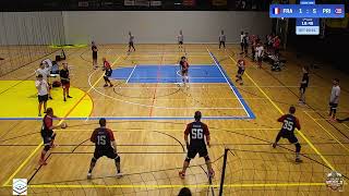 France vs Puerto Rico / Cloth Men / Dodgeball World Championships 2024