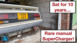 Barn find 80s Supercharged manual MR2 with JDM goodies - will it run?