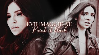 Maggie Sawyer | Paint it black (AU)