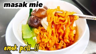 masak simple mie samyang korea