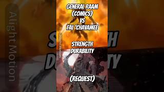 (Request) General Raam (Comics) Vs Fal 'Chavamee #1v1 #edit #gearsofwar #halo #watch #shorts