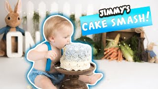 Jimmys Turning One | Cake Smash