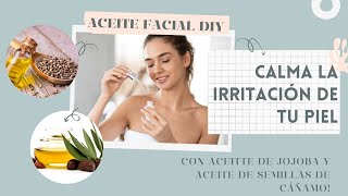 Aceite Facial NATURAL para piel SENSIBLE