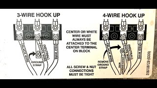 Cable de estufa mal conectado. Aprende cómo identificar la forma correcta de instalar esos cables.