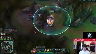 T1 Gumayusi kite um 2v5 com seu EZREAL e matou 4 deles | Stream Highlights