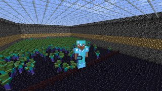 I Fight 1000 Zombies in Minecraft 1.1