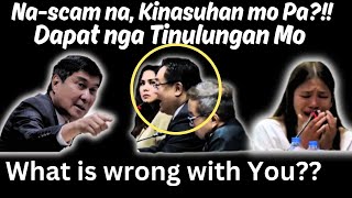 3 OFW na-Scam na, Nakasuhan pa ni Elmer Cato na Dapat ay siyang nagaasikaso sa kanila. Tulfo Nagalit