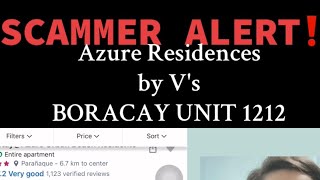 Scammed by Azure Staycation Residences by V's