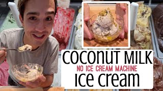 EASY COCONUT MILK ICE CREAM