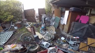 out buildings scrap metal clearance with a nice box of brass