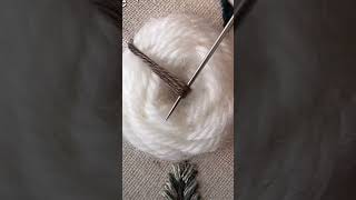 Embroidery short trick #ytshorts #short #embroiderycreation