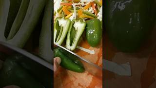 Cutting sweet pepper #trendingshorts #youtubeshorts #pepper #amazingcutting #viralvideo