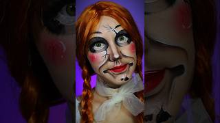 Day 3 - Annabelle #31daysofhalloween #halloween #annabelle #tutorial #makeupartist #horrorstory