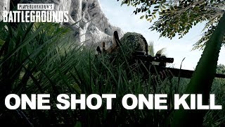 ONE SHOT ONE KILL - Kar98K kills in the sniper only event mode - PUBG