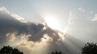 Convective clouds on afternoon of June 5/ 2022