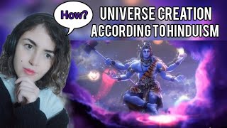 How the UNIVERSE was CREATED according to HINDUISM? REACTION!! #hinduism #reaction