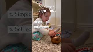 Montessori aligned toys / Montessori at home & respectful parenting