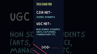 CSIR NET v/s UGC NET|| #csir_net #ugcnet #iitian_neha_gupta