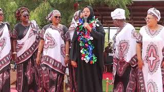 Umulkheir Kassim leads 14 Other Women Reps During Mandera Tour. peace ambassadors